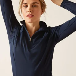 Ariat Women's Sunstopper 3.0 1/4 Zip Baselayer