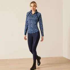 Ariat Women's Sunstopper 3.0 1/4 Zip Baselayer