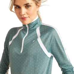 Ariat Women's Sunstopper 3.0 1/4 Zip Baselayer