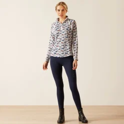 Ariat Women's Sunstopper 3.0 1/4 Zip Baselayer