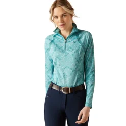 Ariat Women's Sunstopper 3.0 1/4 Zip Baselayer