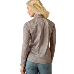Ariat Women's Sunstopper 3.0 1/4 Zip Baselayer