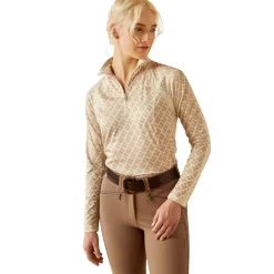 Ariat Women's Sunstopper 3.0 1/4 Zip Baselayer