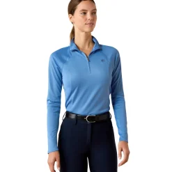 Ariat Women's Sunstopper 3.0 1/4 Zip Baselayer