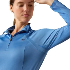 Ariat Women's Sunstopper 3.0 1/4 Zip Baselayer