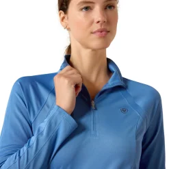Ariat Women's Sunstopper 3.0 1/4 Zip Baselayer