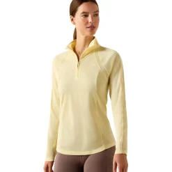 Ariat Women's Sunstopper 3.0 1/4 Zip Baselayer