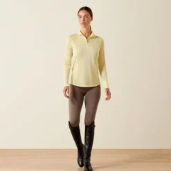 Ariat Women's Sunstopper 3.0 1/4 Zip Baselayer
