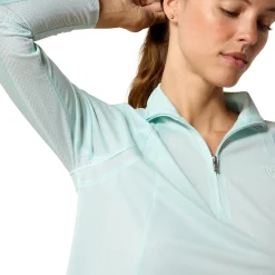 Ariat Women's Sunstopper 3.0 1/4 Zip Baselayer