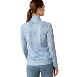 Ariat Women's Sunstopper 3.0 1/4 Zip Baselayer