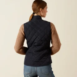 Ariat Women's Woodside Vest - Navy/Navy Floral Print