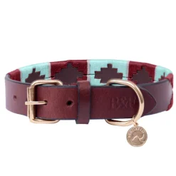 Benji & Flo Sublime Polo Leather Dog Collar