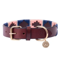 Benji & Flo Sublime Polo Leather Dog Collar