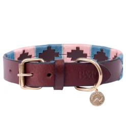 Benji & Flo Sublime Polo Leather Dog Collar
