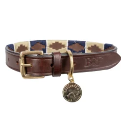 Benji & Flo Sublime Polo Leather Dog Collar