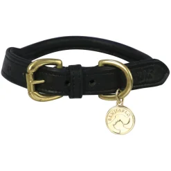 Benji & Flo Superior Rolled Leather Dog Collar