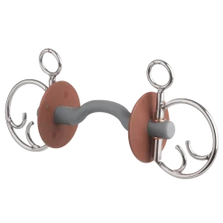 Beris Soft Kimblewick Bit with Tongue Port Bar