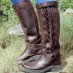 Brogini Winchester Ladies Lace Up Country Boots