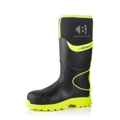 Buckbootz BBZ8000 High Visibility Neoprene/Rubber Safety Wellington Boot