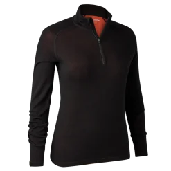 Deerhunter Women's Quinn Merino 1/2 Zip Undershirt