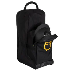 Equestro Boot And Helmet Bag With Embroidered Logo