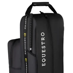 Equestro Boot And Helmet Bag In Backpack-Like Fabric