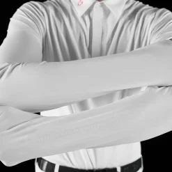 Equestro Equestro Ridertechnology Men's Competition Polo Shirt Long Sleeves And Buttons