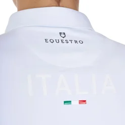 Equestro Men's Long-Sleeved Competition Polo Shirt Equestro X Fise