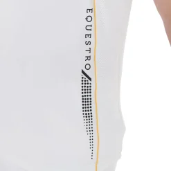 Equestro Men's Slim Fit Polo Shirt In Technical Fabric With Piping