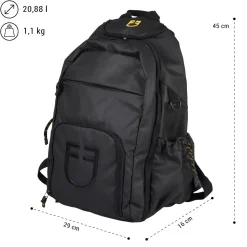 Equestro Multi-Pocket Unisex Technical Backpack