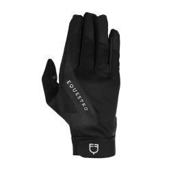 Equestro Technical Fabric Gloves With Fleece Lining