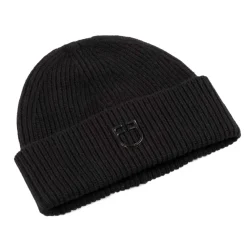 Equestro Unisex Knitted Texture Wool Beanie