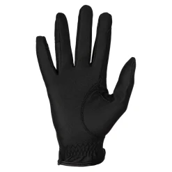 Equestro Unisex Synthetic Leather Gloves with Tear-Away Closure