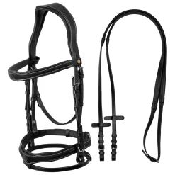 Equestro Anatomical Bridle With Logo