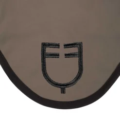 Equestro Black Line Edition Fly Veil In Stretch Material