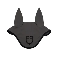 Equestro Black Line Edition Fly Veil In Stretch Material