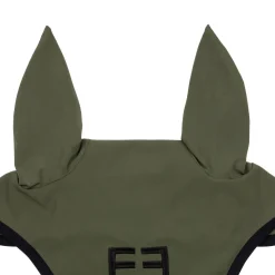 Equestro Black Line Edition Fly Veil In Stretch Material