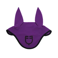 Equestro Black Line Edition Fly Veil In Stretch Material