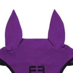 Equestro Black Line Edition Fly Veil In Stretch Material