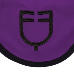 Equestro Black Line Edition Fly Veil In Stretch Material
