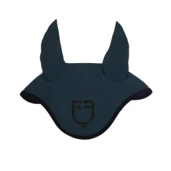 Equestro Black Line Edition Fly Veil In Stretch Material