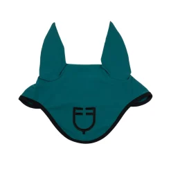 Equestro Black Line Edition Fly Veil In Stretch Material