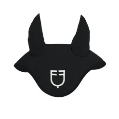 Equestro Black Line Edition Fly Veil In Stretch Material