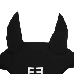 Equestro Black Line Edition Fly Veil In Stretch Material