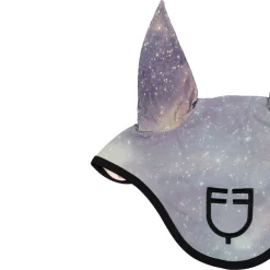 Equestro Black Line Edition Fly Veil In Stretch Material