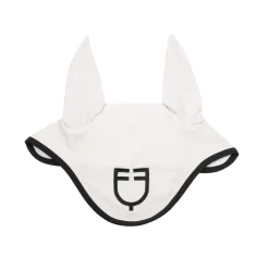 Equestro Black Line Edition Fly Veil In Stretch Material