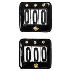 Equestro Competition Number Holder With Crystals