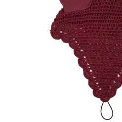 Equestro Cotton Fly Veil With Noseband Attachment
