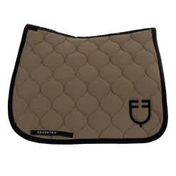 Equestro Dressage Saddle Pad With Onion Quilting