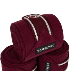 Equestro Fleece Pony Bandages With Embroidered Logo